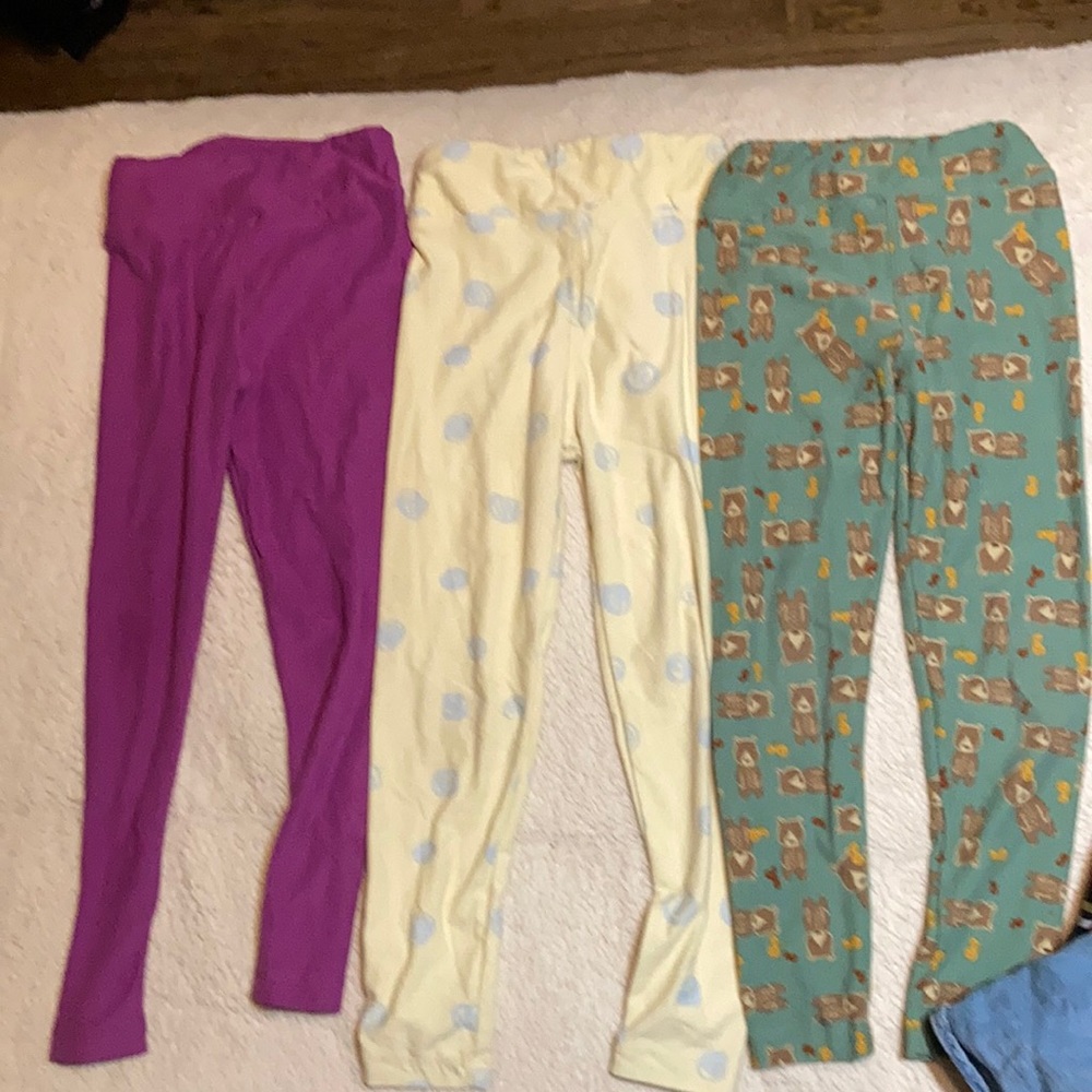 I am selling three pairs of Luloroe pants
